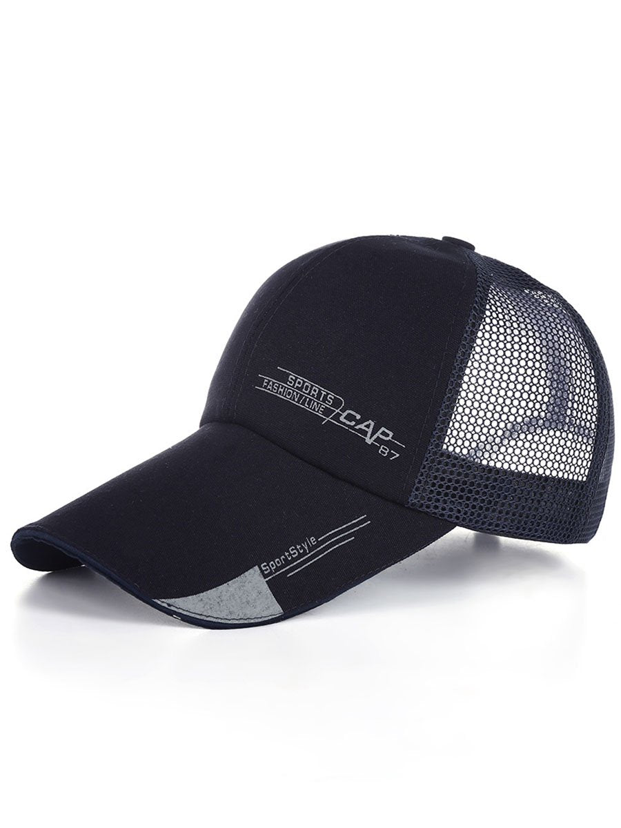 Hat New Summer Sun Visor Outdoor Fishing Sunscreen Breathable Large Mesh Casual Breathable Tide Brand Sun Hat