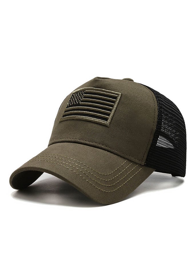 Flag Element Peaked Cap