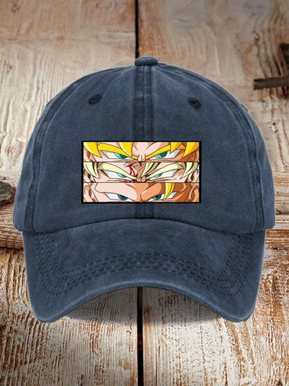 Unisex distressed washed cotton   hat