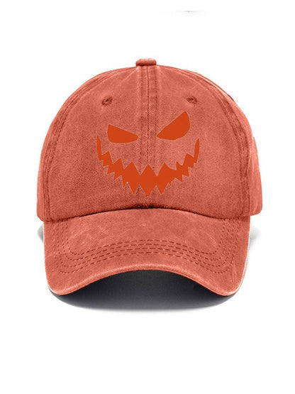 Men's Horror Print Smiley Cap
