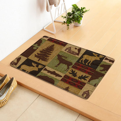 Stylish And Simple Animal Element Design Bedroom And Living Room Floor Mats