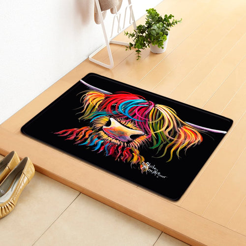 Stylish And Simple Animal Element Design Bedroom And Living Room Floor Mats