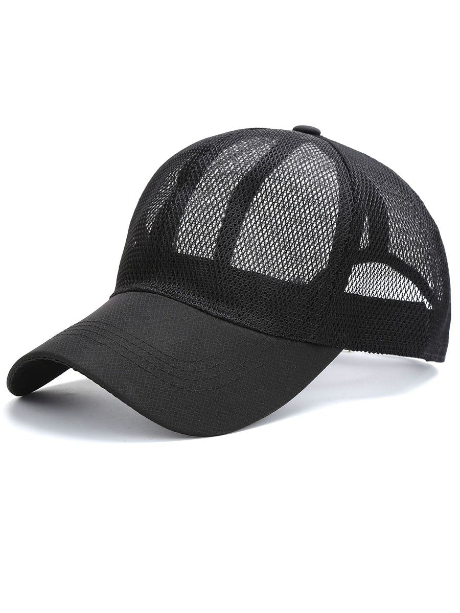 Hat New Summer Sun Visor Outdoor Fishing Sunscreen Breathable Large Mesh Casual Breathable Tide Brand Sun Hat