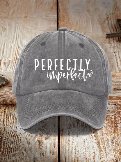 Women's Perfectly & Imperfect Printed  Hat