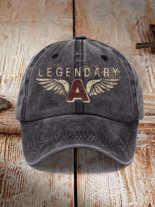 Retro Print Baseball Cap