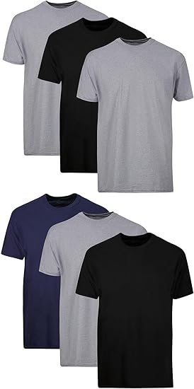Hanes Men's Undershirt Packs, Stay-Tucked Soft Cotton Undershirts, Best Undershirts for Men