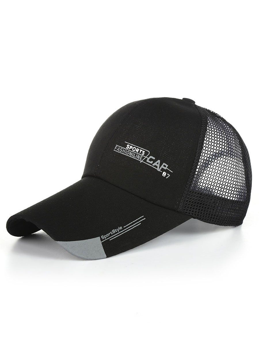 Hat New Summer Sun Visor Outdoor Fishing Sunscreen Breathable Large Mesh Casual Breathable Tide Brand Sun Hat