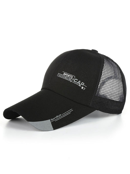 Hat New Summer Sun Visor Outdoor Fishing Sunscreen Breathable Large Mesh Casual Breathable Tide Brand Sun Hat