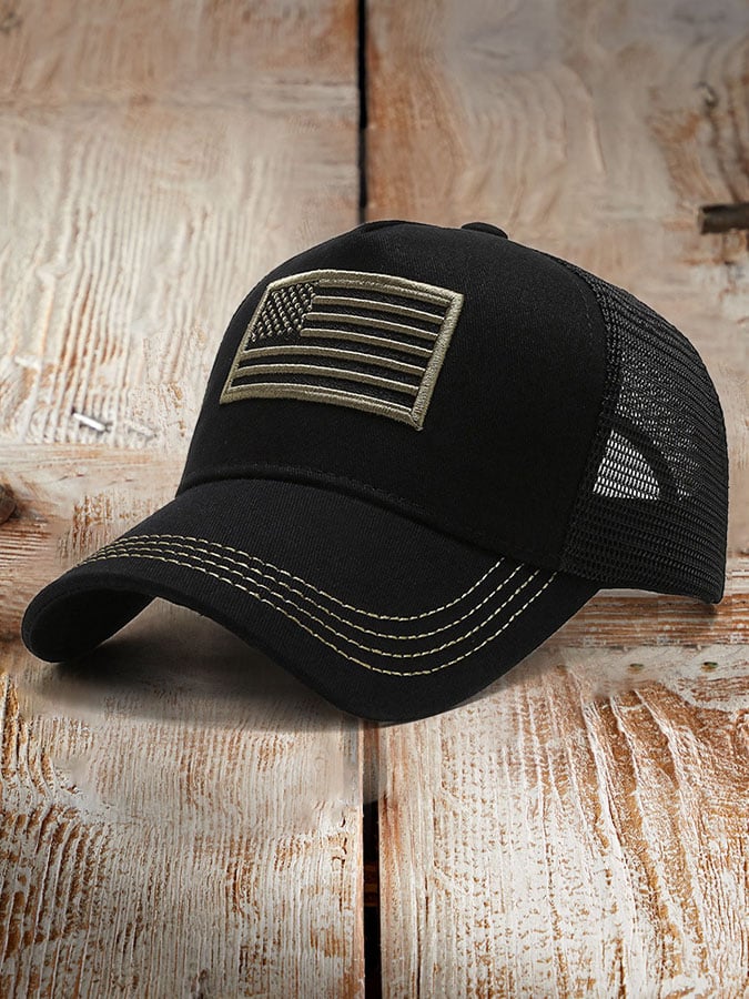 Flag Element Peaked Cap