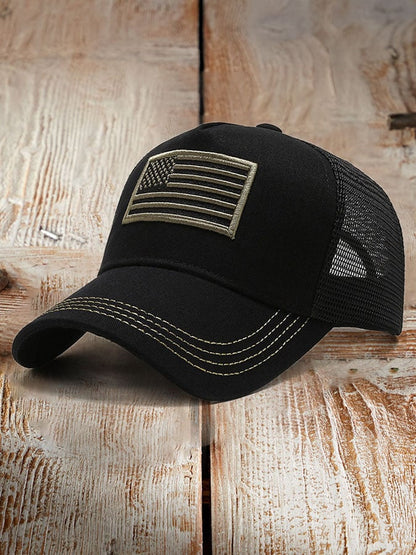 Flag Element Peaked Cap
