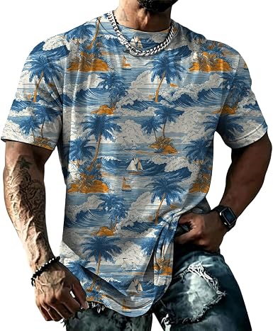 domirica Mens Muscle Fit Short Sleeve T Shirts Gym Workout