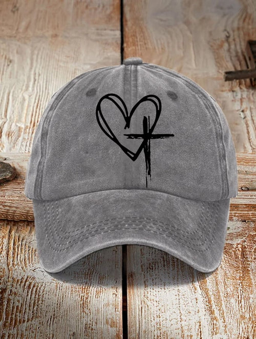 Women's Love Like Jesus Printed  Hat