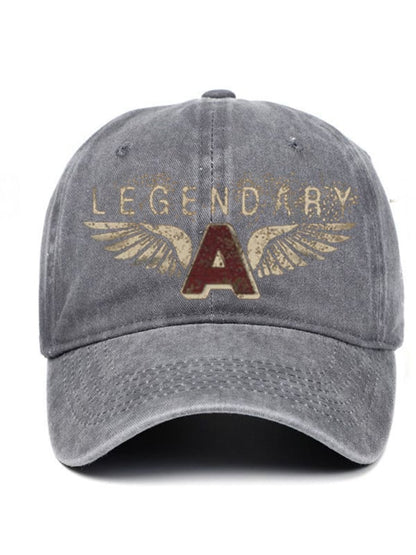 Retro Print Baseball Cap