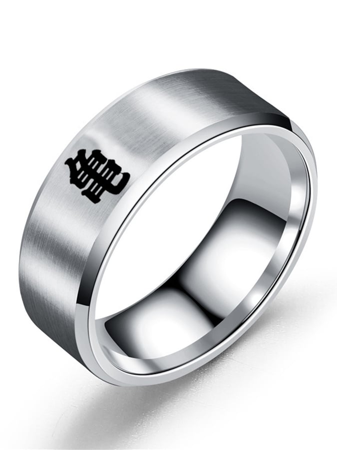 Creative   Hip HopDesign Stainless Steel Ring